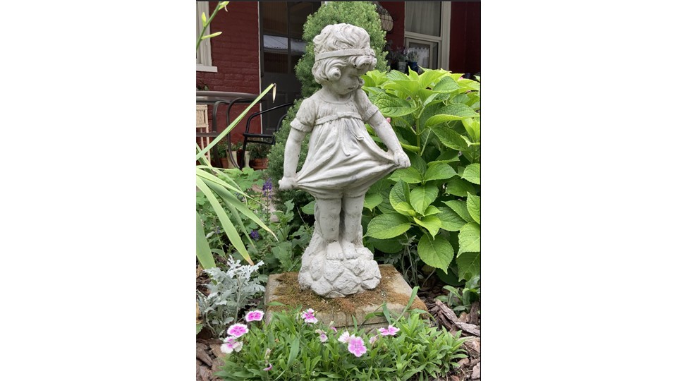 Stone Girl Garden Statue Stone Girl Garden Statue