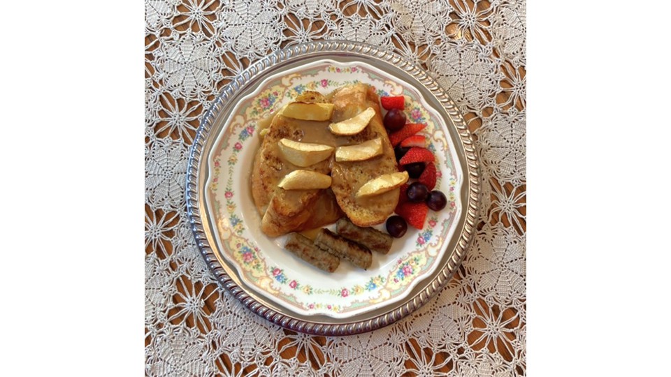 Caramel Apple French Toast