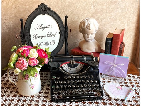 Close Up Vintage Typewriter